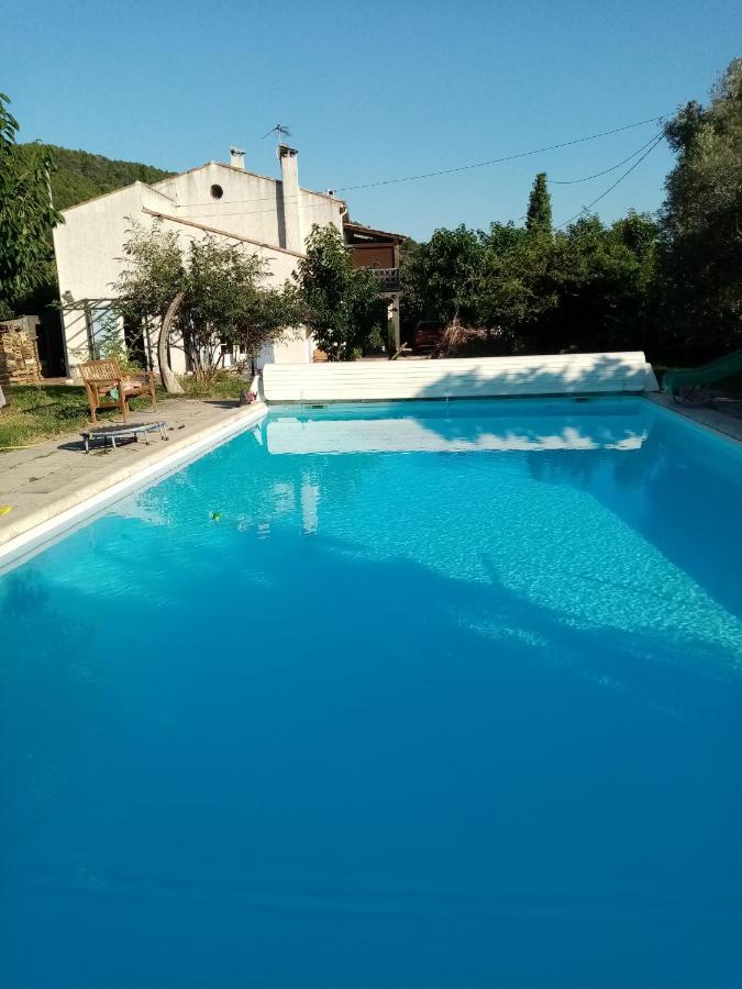 Maison D'Hotes Eco-Responsable Avec Piscine 6X12M Châteaudouble Exterior foto